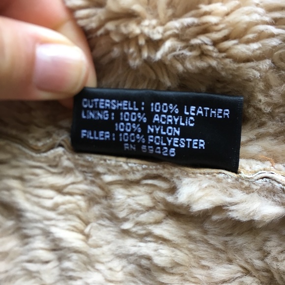 Wilson Leather Suede Jacket with Furr - Picture 6 of 8